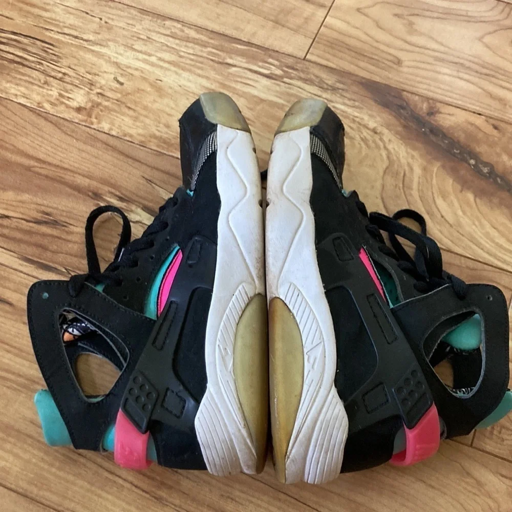 Nike air flight hurricane south beach Miami athletic shoes size 6Y vice spurs